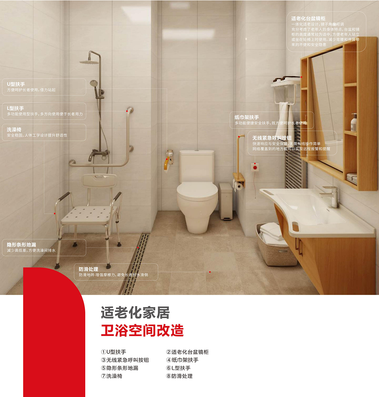 衛（wèi）生間適老（lǎo）化改造